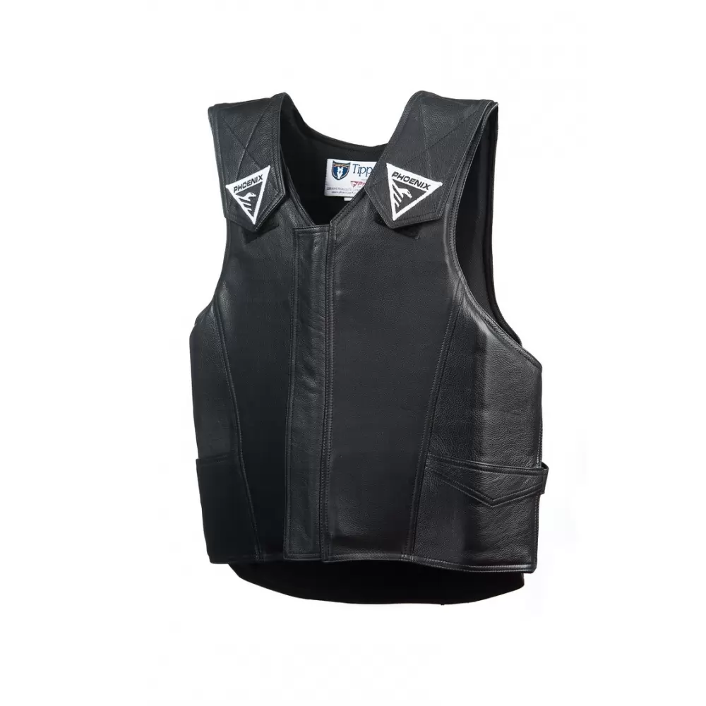 Phoenix Pro-Max Leather Protective Rodeo Vest 3 Phoenix Pro-Max Leather Protective Rodeo Vest