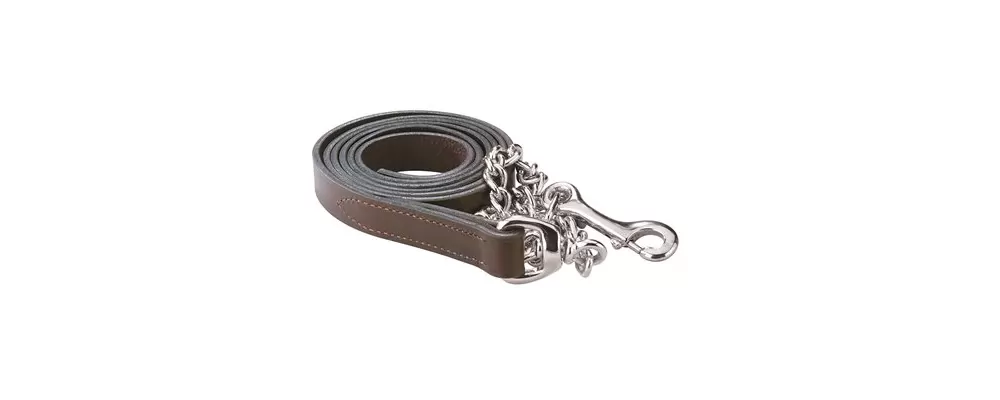 Perri's Leather Lead With 30" Chain 7 Perri's Leather Lead With 30" Chain - Image 5