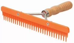 Weaver Livestock Fluffer Comb With Wood Handle And Replaceable Plastic Blade -Equestrian Supplies Store 4 251030