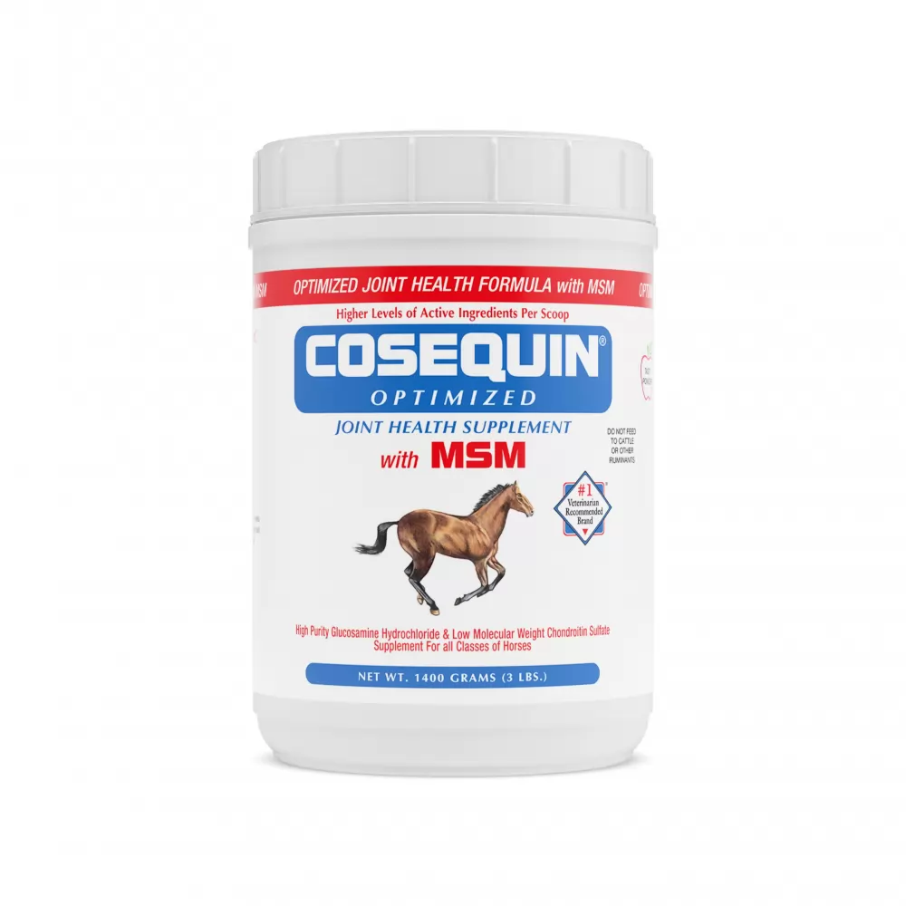 Nutramax Cosequin Optimized With MSM Joint Health Supplement For Horses - Powder With Glucosamine And Chondroitin 3 Nutramax Cosequin Optimized With MSM Joint Health Supplement For Horses - Powder With Glucosamine And Chondroitin
