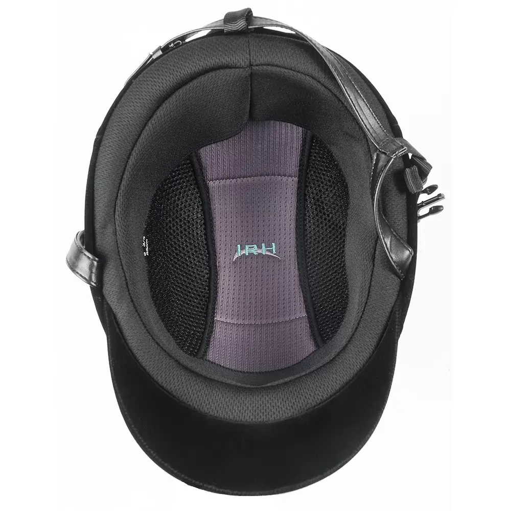 IRH Medalist Velveteen Riding Helmet 5 IRH Medalist Velveteen Riding Helmet - Image 3