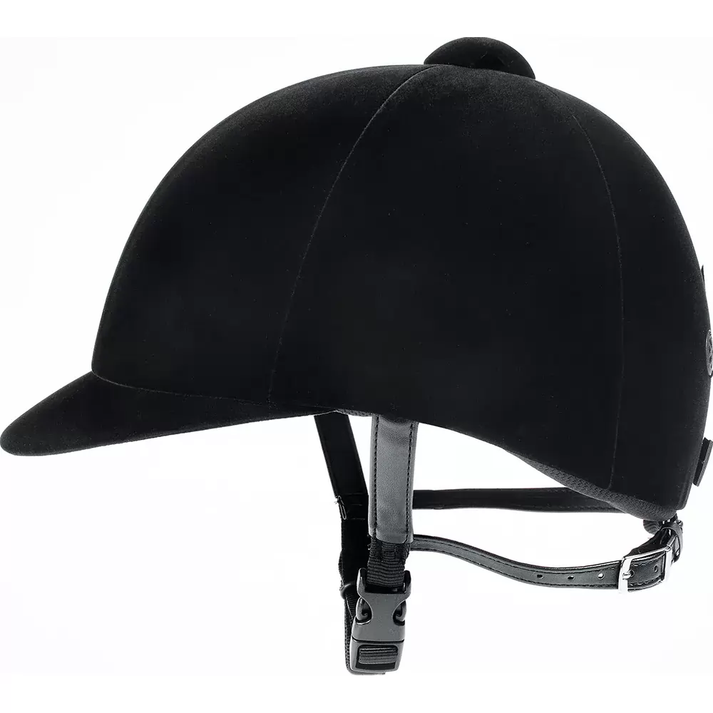 IRH Medalist Velveteen Riding Helmet 7 IRH Medalist Velveteen Riding Helmet - Image 5