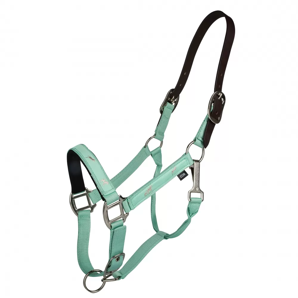 Gatsby Nylon Breakaway Halter With Horse Overlay & Snap 7 Gatsby Nylon Breakaway Halter With Horse Overlay & Snap - Image 5
