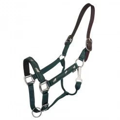 Gatsby Nylon Breakaway Halter With Horse Overlay & Snap 18 Gatsby Nylon Breakaway Halter With Horse Overlay & Snap -Equestrian Supplies Store 5 111257rev