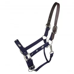 Gatsby Nylon Breakaway Halter With Horse Overlay & Snap 19 Gatsby Nylon Breakaway Halter With Horse Overlay & Snap -Equestrian Supplies Store 5 111258rev