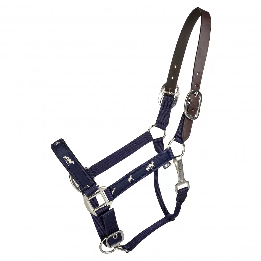 Gatsby Nylon Breakaway Halter With Horse Overlay & Snap 9 Gatsby Nylon Breakaway Halter With Horse Overlay & Snap - Image 7