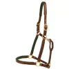 Tory Leather 3/4" Padded Halter With Brass Hardware 1 Tory Leather 3/4" Padded Halter With Brass Hardware -Equestrian Supplies Store 5 166522