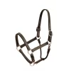 Tory Leather Triple Stitched Deluxe Track Halter W/ Nickel Hardware 1 Tory Leather Triple Stitched Deluxe Track Halter W/ Nickel Hardware -Equestrian Supplies Store 5 166534