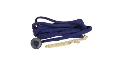 Tory Leather Flat Braided Cotton Rope Lunge Line With Brass Plated Chain 9 Tory Leather Flat Braided Cotton Rope Lunge Line With Brass Plated Chain -Equestrian Supplies Store 5 169694