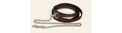 Tory Leather 3/4" Single Ply Lead - Brass Plated Chain 8 Tory Leather 3/4" Single Ply Lead - Brass Plated Chain -Equestrian Supplies Store 5 170649