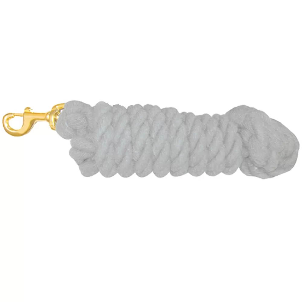Cotton Lead Rope With Brass Snap 4 Cotton Lead Rope With Brass Snap - Image 2