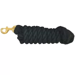 Cotton Lead Rope With Brass Snap 14 Cotton Lead Rope With Brass Snap -Equestrian Supplies Store 5 188664
