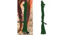 Fleece Tailwrap Tail Braid -Equestrian Supplies Store 5 192052