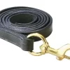 Perris Leather Collection Leather Lead With Solid Brass Snap 1 Perris Leather Collection Leather Lead With Solid Brass Snap -Equestrian Supplies Store 5 219529