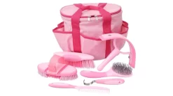 Tough-1 Great Grips 6-Piece Brush Set With Bag -Equestrian Supplies Store 5 471291