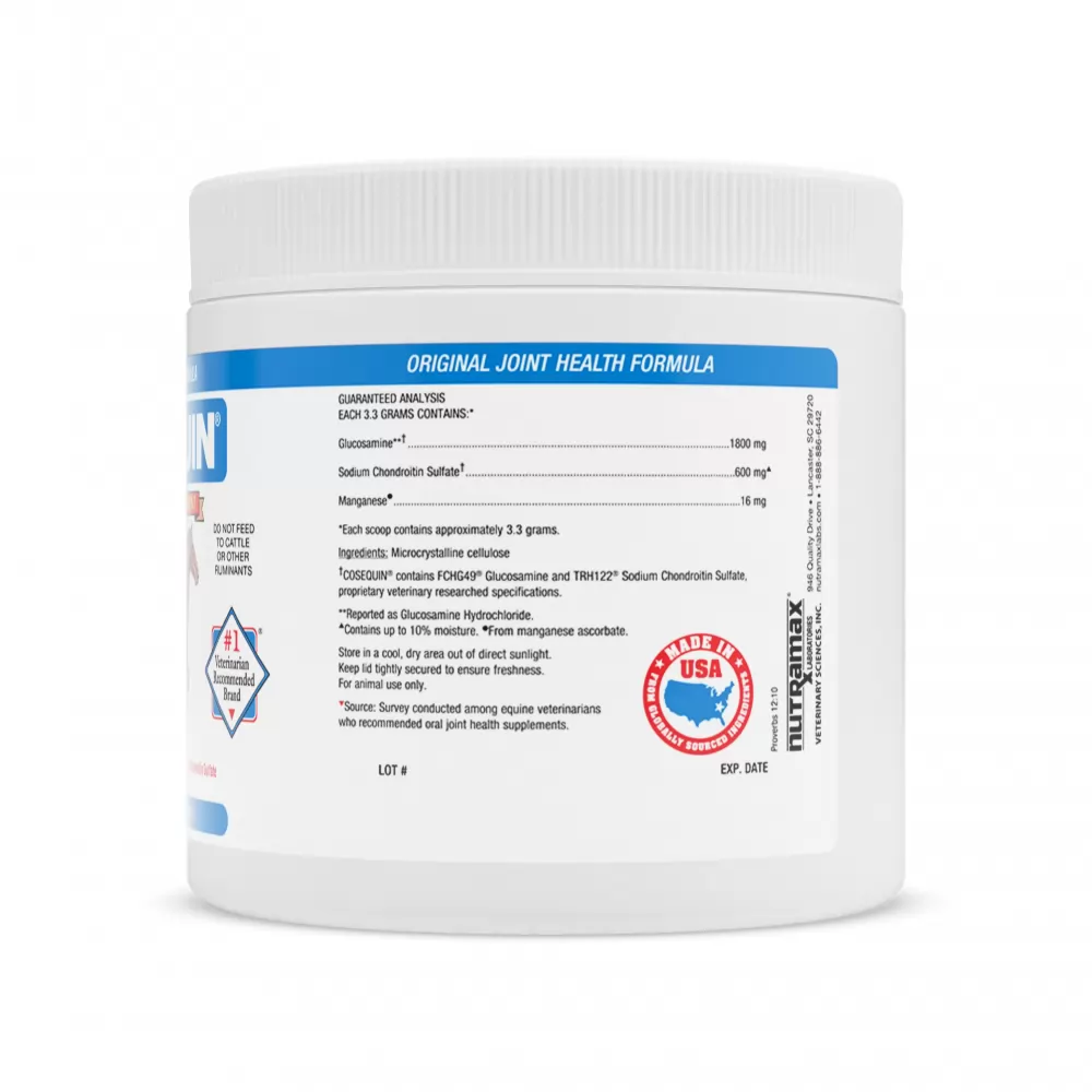 Nutramax Cosequin Original Joint Health Supplement For Horses - Powder With Glucosamine And Chondroitin 5 Nutramax Cosequin Original Joint Health Supplement For Horses - Powder With Glucosamine And Chondroitin - Image 4