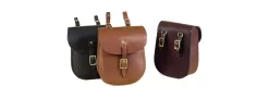 Tory Leather English Saddle Bag