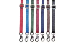 Tory Leather Adjustable Nylon Cross Tie