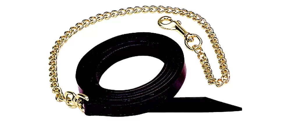 Weaver Single Ply Lead With Chain 4 Weaver Single Ply Lead With Chain - Image 2