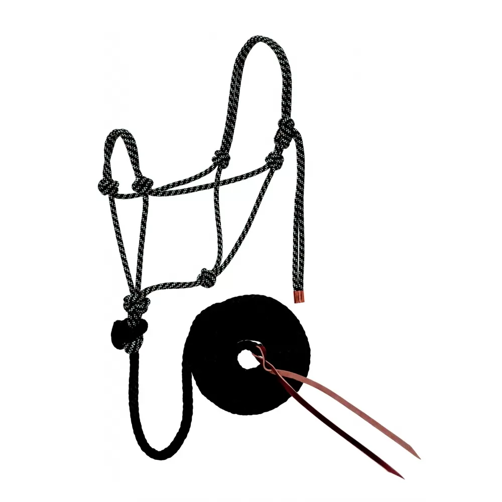 Weaver Leather Diamond Braid Rope Halter & Lead 13 Weaver Leather Diamond Braid Rope Halter & Lead - Image 11