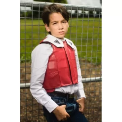 Phoenix Youth Pro-Max Jr. Leather Protective Rodeo Vest 7 Phoenix Youth Pro-Max Jr. Leather Protective Rodeo Vest -Equestrian Supplies Store 5 578400 b