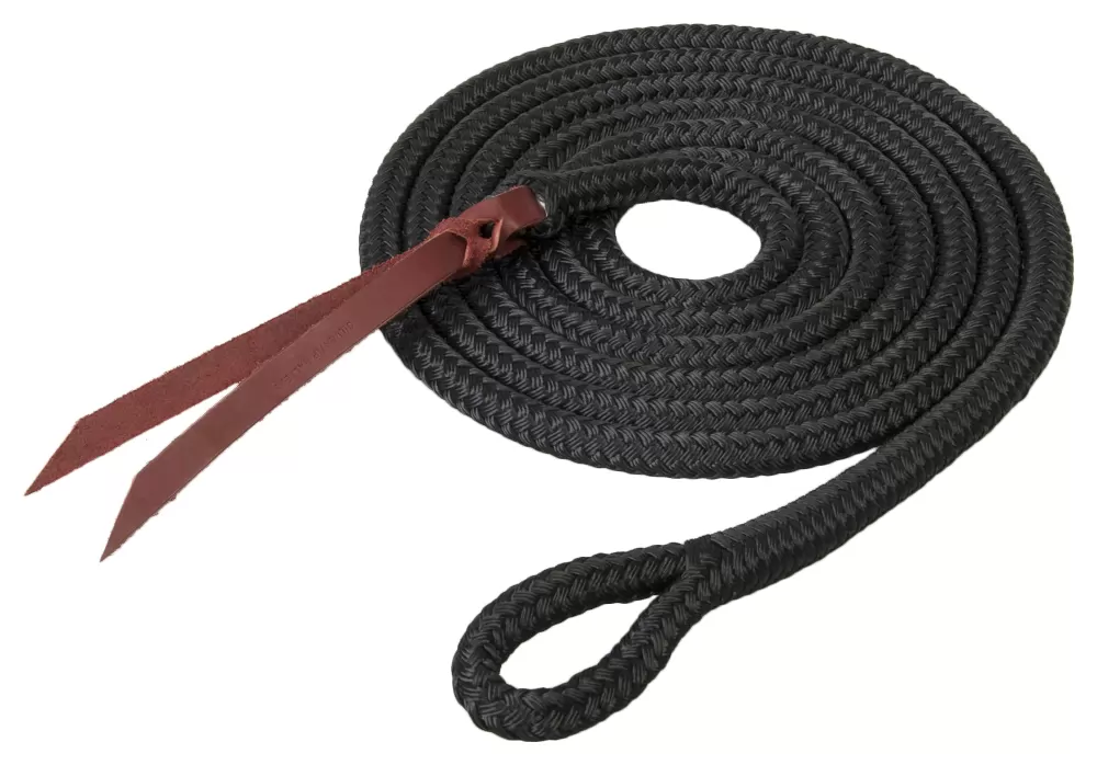 Weaver Leather Silvertip Yacht Braid Lead With Loop 3 Weaver Leather Silvertip Yacht Braid Lead With Loop