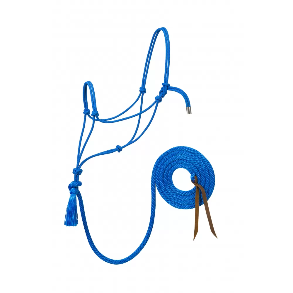 Weaver Silvertip #95 Rope Halter With 12' Lead 4 Weaver Silvertip #95 Rope Halter With 12' Lead - Image 2