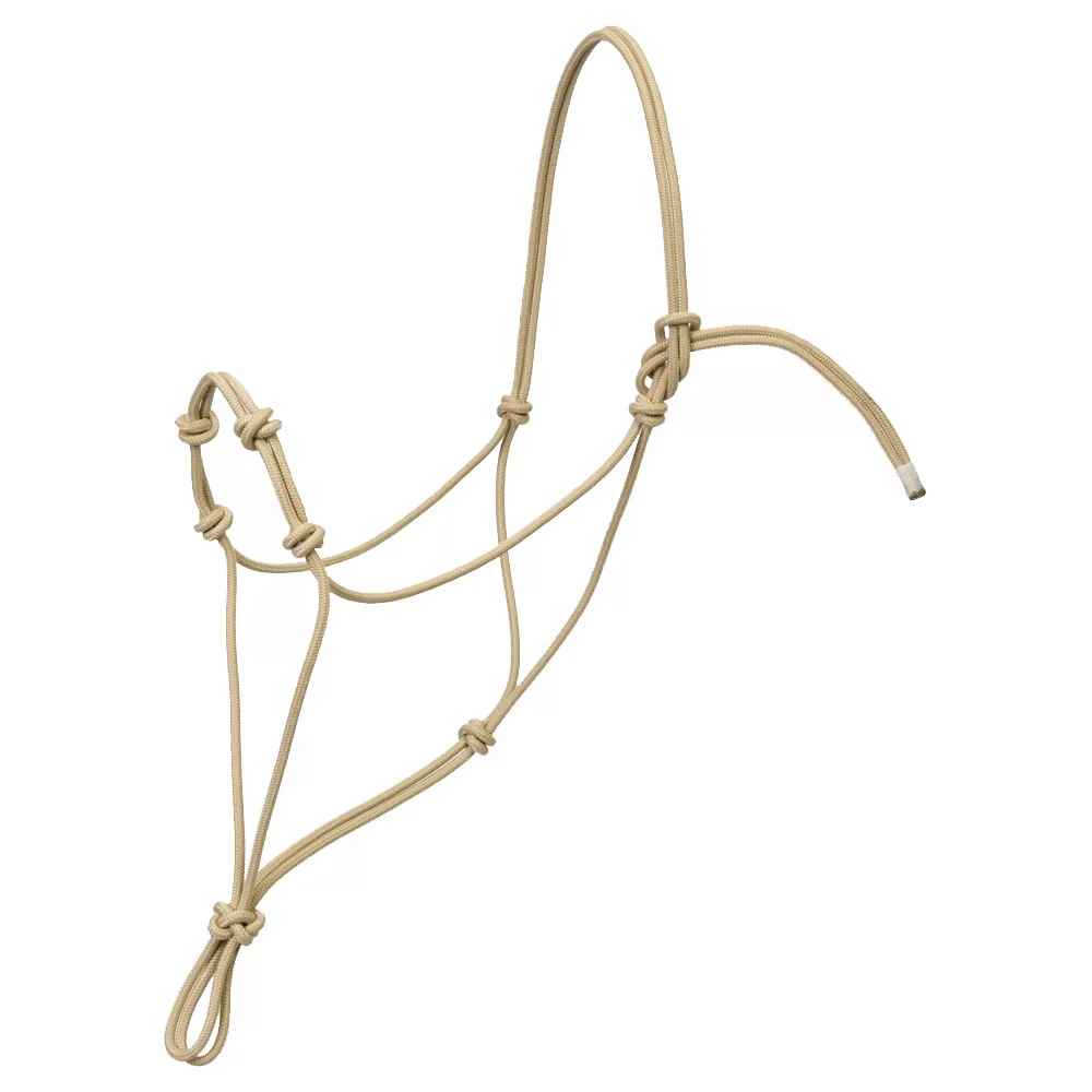 Weaver Leather Silvertip Four Knot Rope Halter 4 Weaver Leather Silvertip Four Knot Rope Halter - Image 2