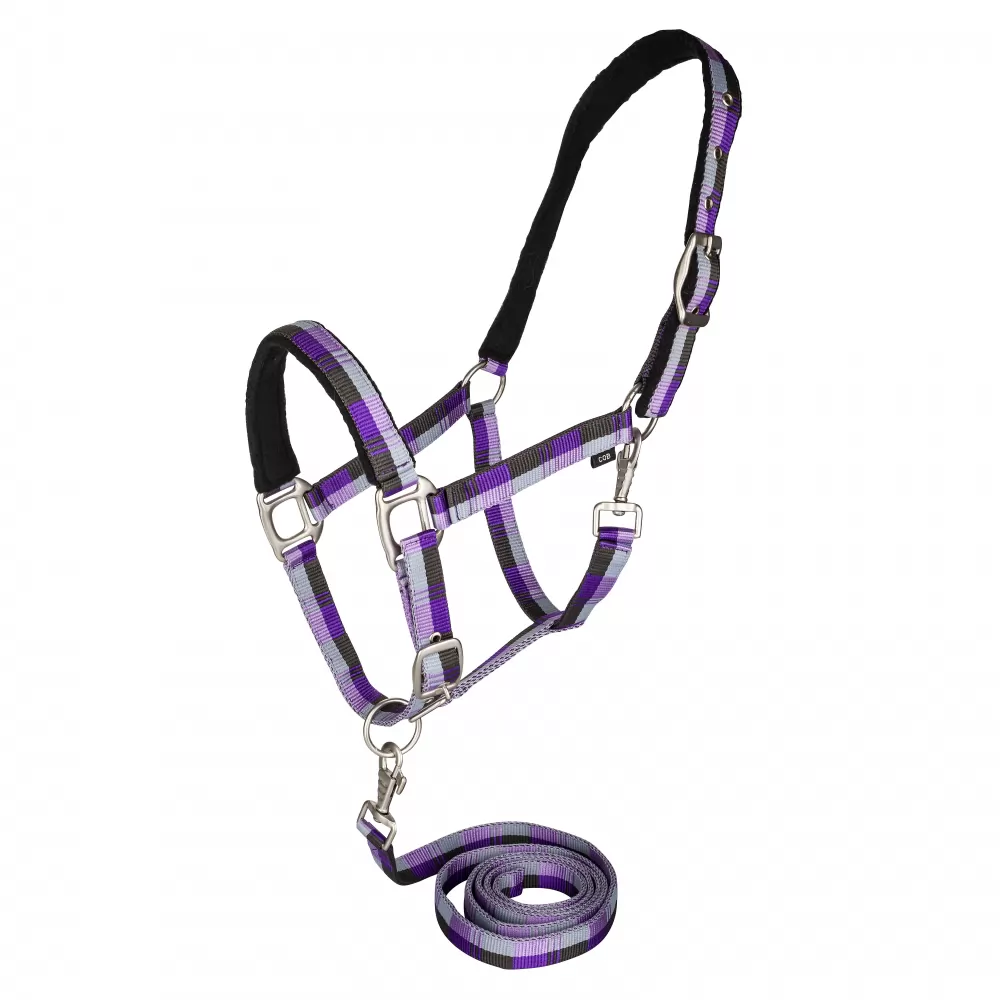 Gatsby Terra Fleece Padded Nylon Halter With Matching Lead 5 Gatsby Terra Fleece Padded Nylon Halter With Matching Lead - Image 3