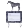 Tough-1 Deluxe Stall Card Holder With Hooks - Quarter Horse 1 Tough-1 Deluxe Stall Card Holder With Hooks - Quarter Horse -Equestrian Supplies Store 5 674948