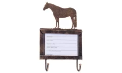 Tough-1 Deluxe Stall Card Holder With Hooks - Quarter Horse -Equestrian Supplies Store 5 674953