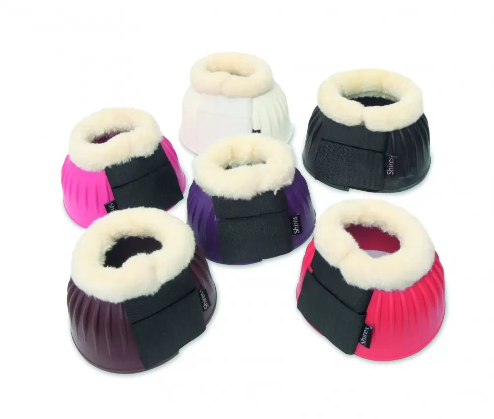 Shires Bell Boots With Fleece 3 Shires Bell Boots With Fleece