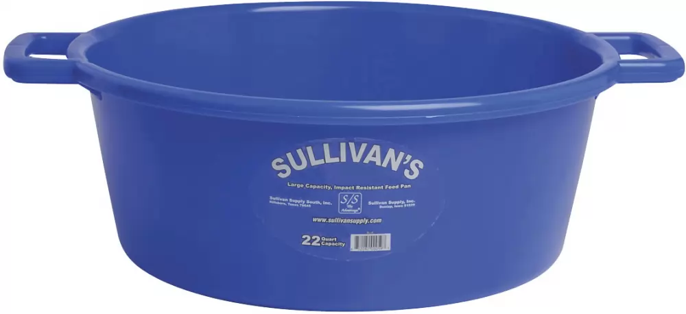Sullivan's Feed Pan With Handles 3 Sullivan's Feed Pan With Handles