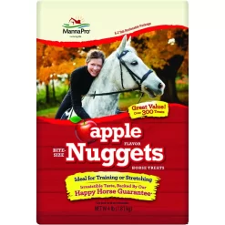 Manna Pro Bite-Size Nuggets Horse Treats - 4 LB