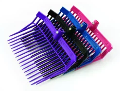 Shires Plastic Shaving Fork Head -Equestrian Supplies Store 5 817813 blackbluepinkpurple
