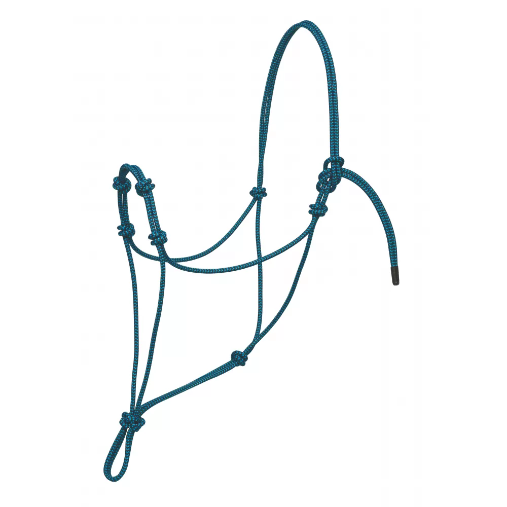 Weaver Leather Silvertip Four Knot Rope Halter 8 Weaver Leather Silvertip Four Knot Rope Halter - Image 6