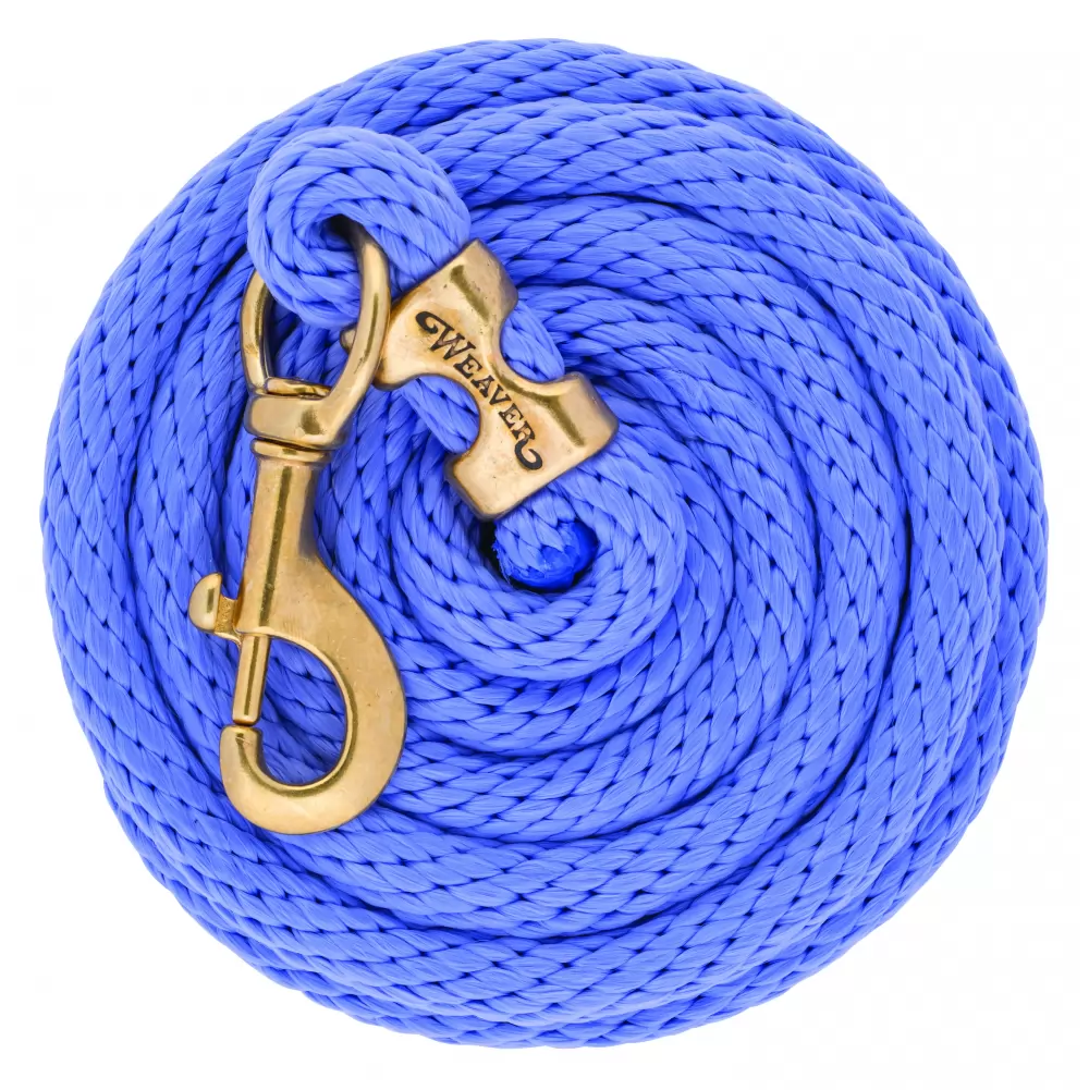 Weaver Poly Lead Rope With Brass Snap 11 Weaver Poly Lead Rope With Brass Snap - Image 9