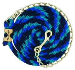 Weaver Lead Rope With Swivel Chain 8 Weaver Lead Rope With Swivel Chain -Equestrian Supplies Store 5 875878 navyblueturquoise
