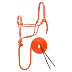 Weaver Leather Diamond Braid Rope Halter & Lead 15 Weaver Leather Diamond Braid Rope Halter & Lead -Equestrian Supplies Store 5 875968 orangemint