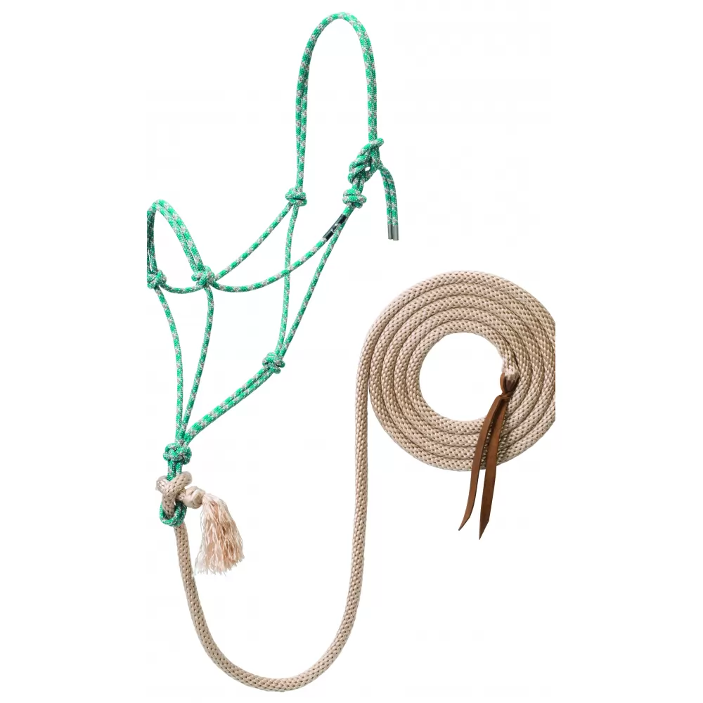 Weaver Silvertip #95 Rope Halter With 12' Lead 9 Weaver Silvertip #95 Rope Halter With 12' Lead - Image 7