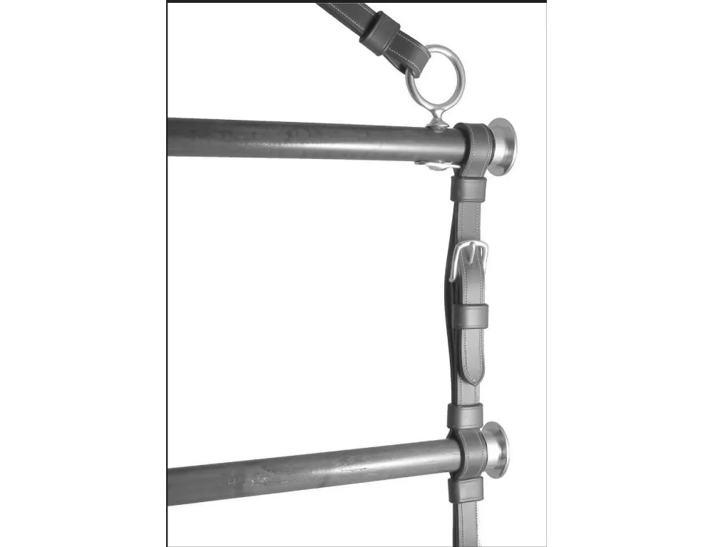 HorseFare Leather Blanket Rack 4 HorseFare Leather Blanket Rack - Image 2