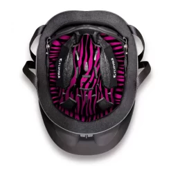 Troxel Rose Western Rebel Helmet - Black/Pink